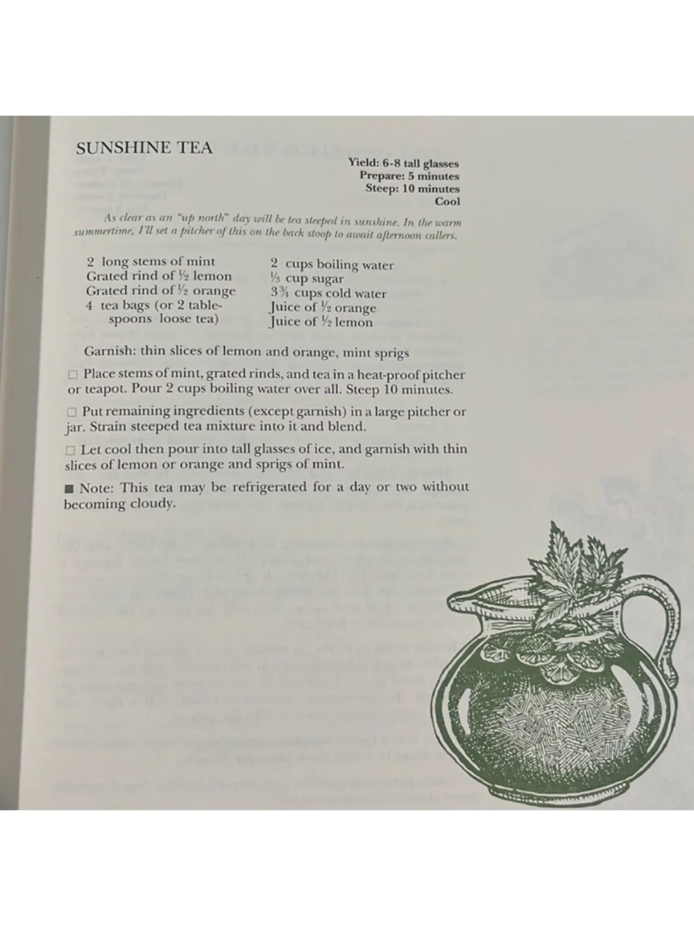 Hollyhocks & Radishes Mrs Chard’s Almanac Cookbook cookbook 307 almanac